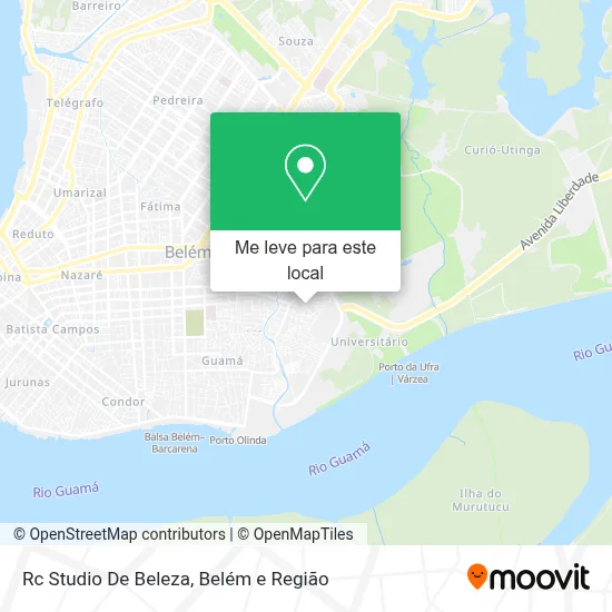Rc Studio De Beleza mapa
