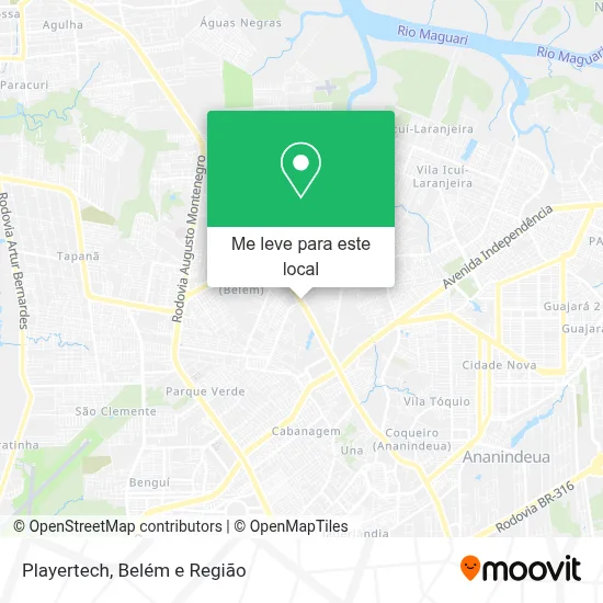 Playertech mapa