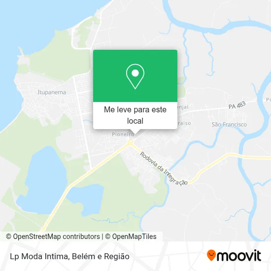 Lp Moda Intima mapa