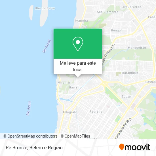Rê Bronze mapa