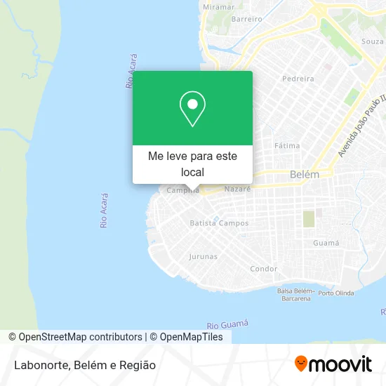 Labonorte mapa