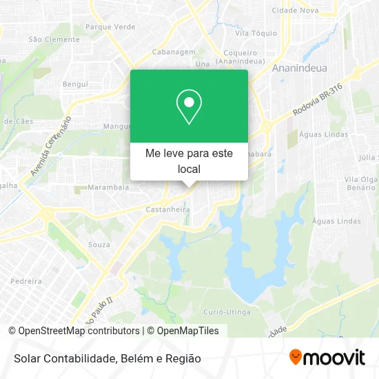 Solar Contabilidade mapa