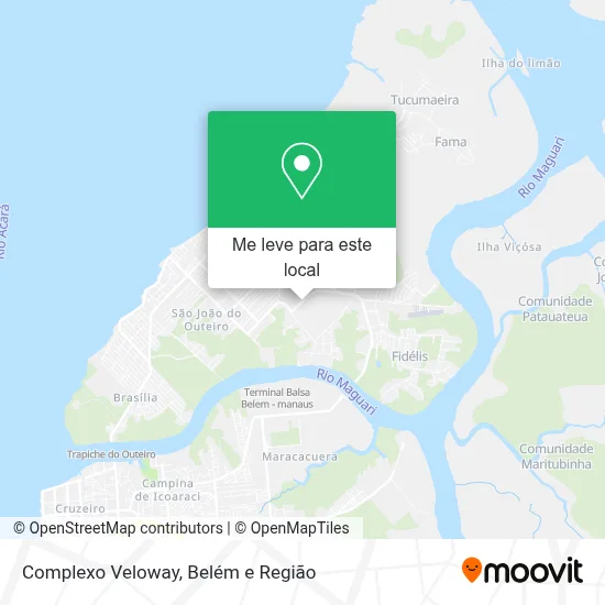 Complexo Veloway mapa