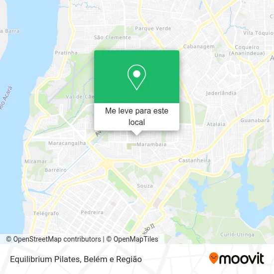 Equilibrium Pilates mapa