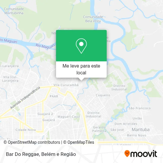 Bar Do Reggae mapa