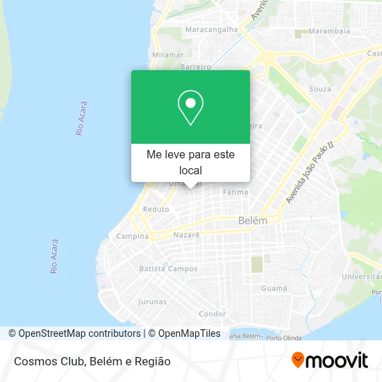 Cosmos Club mapa
