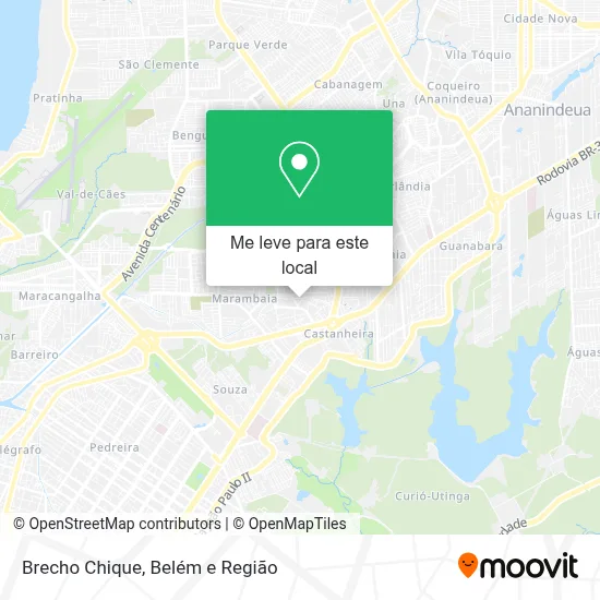 Brecho Chique mapa