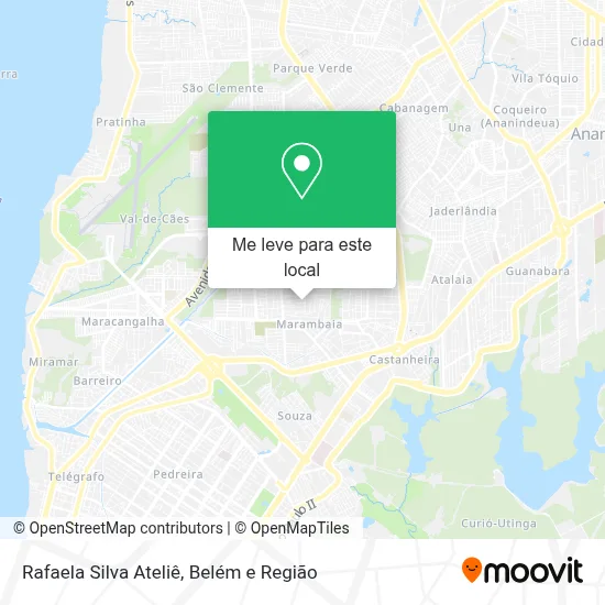 Rafaela Silva Ateliê mapa