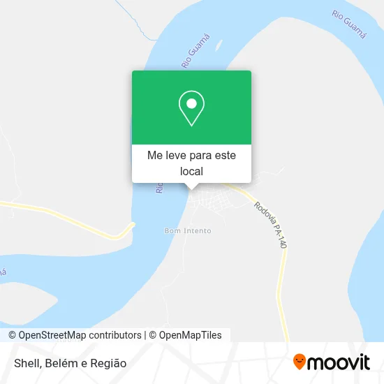 Shell mapa
