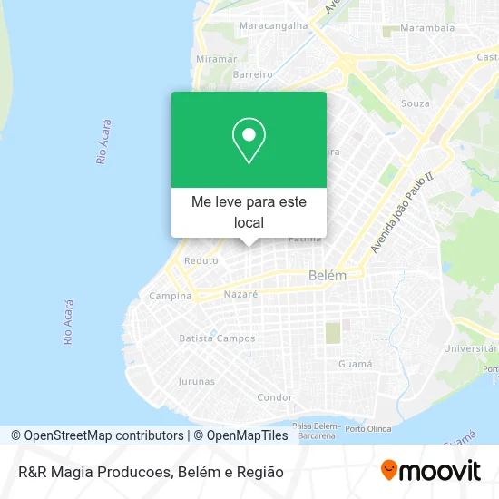 R&R Magia Producoes mapa