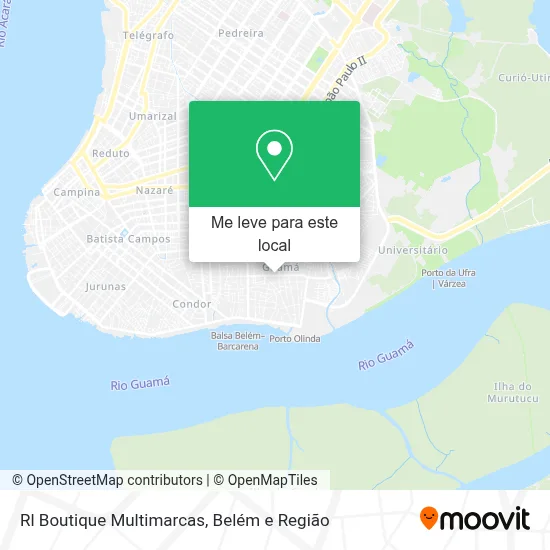 Rl Boutique Multimarcas mapa