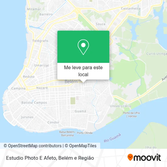 Estudio Photo E Afeto mapa
