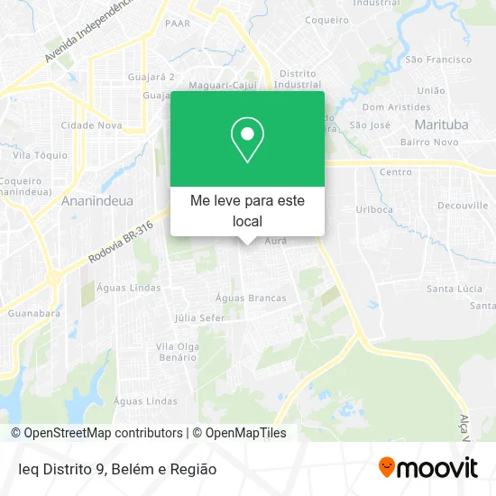 Ieq Distrito 9 mapa
