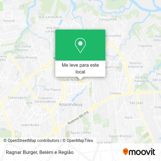 Ragnar Burger mapa