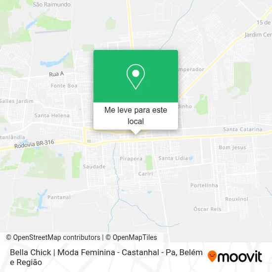 Bella Chick | Moda Feminina - Castanhal - Pa mapa