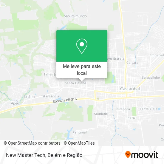 New Master Tech mapa