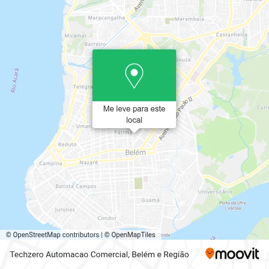 Techzero Automacao Comercial mapa