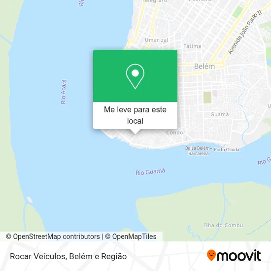 Rocar Veículos mapa