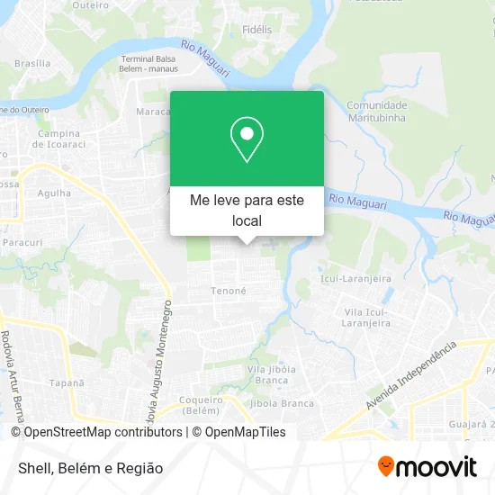 Shell mapa