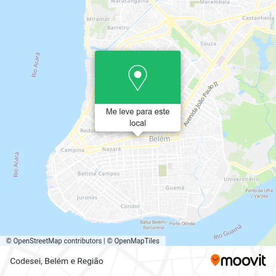 Codesei mapa
