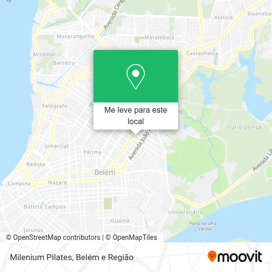 Milenium Pilates mapa