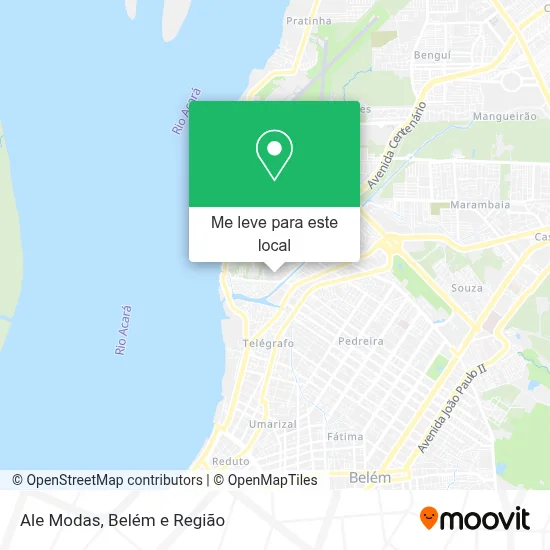 Ale Modas mapa