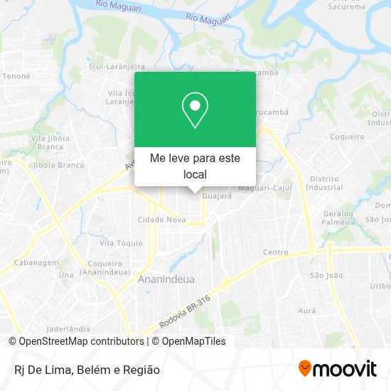 Rj De Lima mapa
