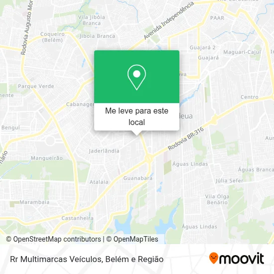 Rr Multimarcas Veículos mapa