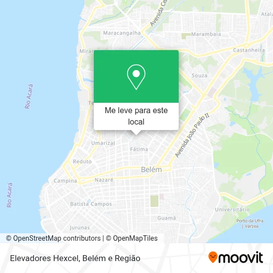 Elevadores Hexcel mapa