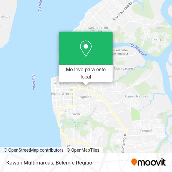 Kawan Multimarcas mapa