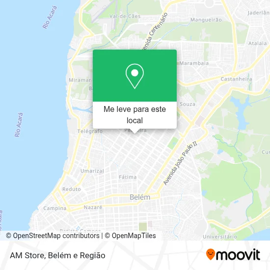 AM Store mapa