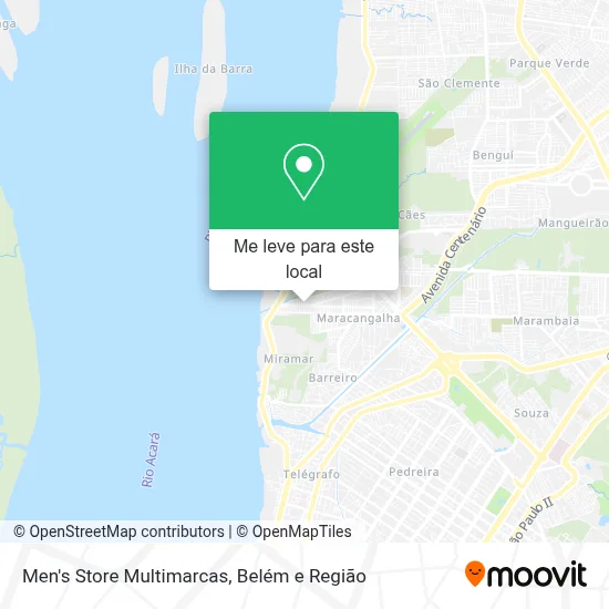 Men's Store Multimarcas mapa