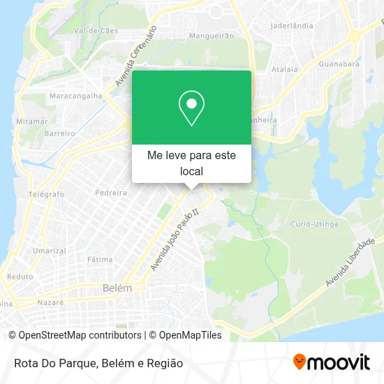 Rota Do Parque mapa