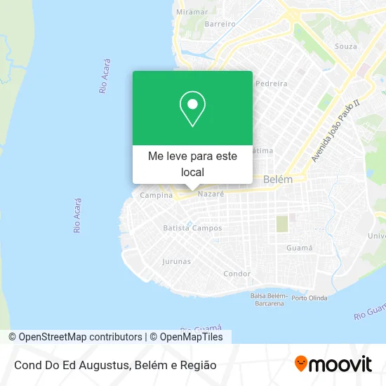 Cond Do Ed Augustus mapa