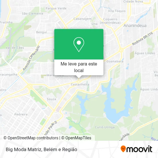 Big Moda Matriz mapa
