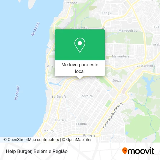 Help Burger mapa