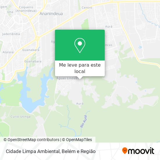 Cidade Limpa Ambiental mapa