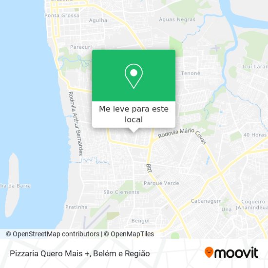 Pizzaria Quero Mais + mapa