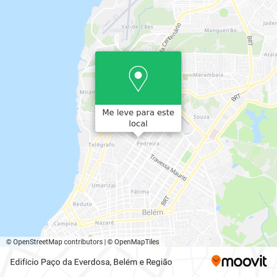 Edifício Paço da Everdosa mapa