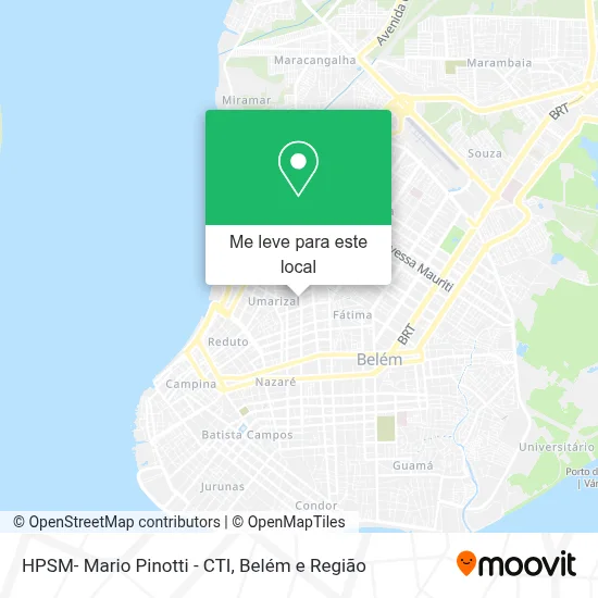 HPSM- Mario Pinotti - CTI mapa