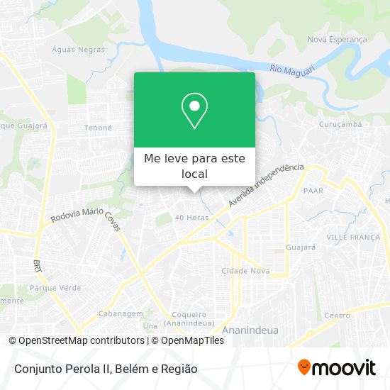 Conjunto Perola II mapa