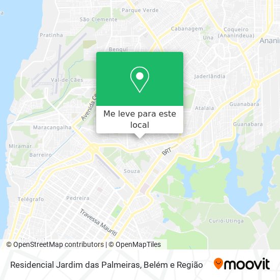 Residencial Jardim das Palmeiras mapa