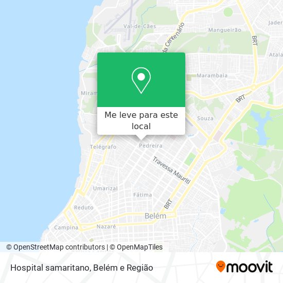 Hospital samaritano mapa