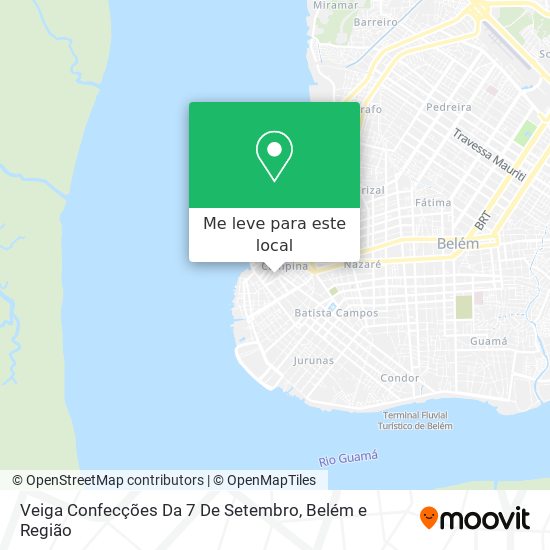 Veiga Confecções Da 7 De Setembro mapa