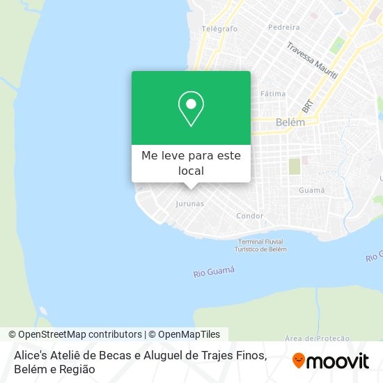 Alice's Ateliê de Becas e Aluguel de Trajes Finos mapa