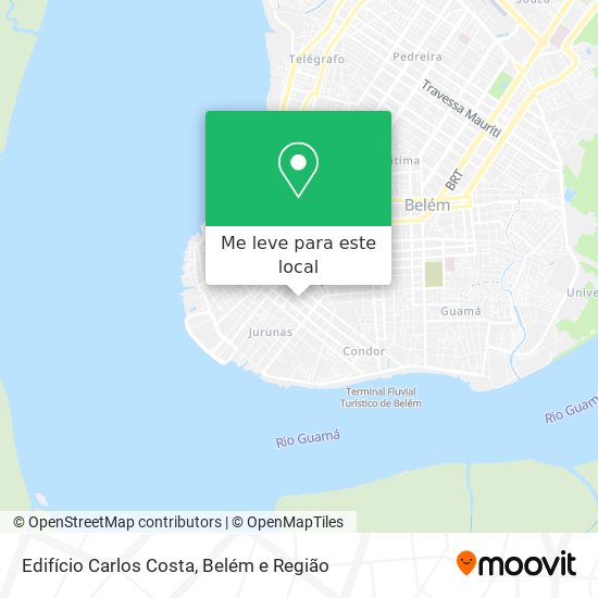 Edifício Carlos Costa mapa