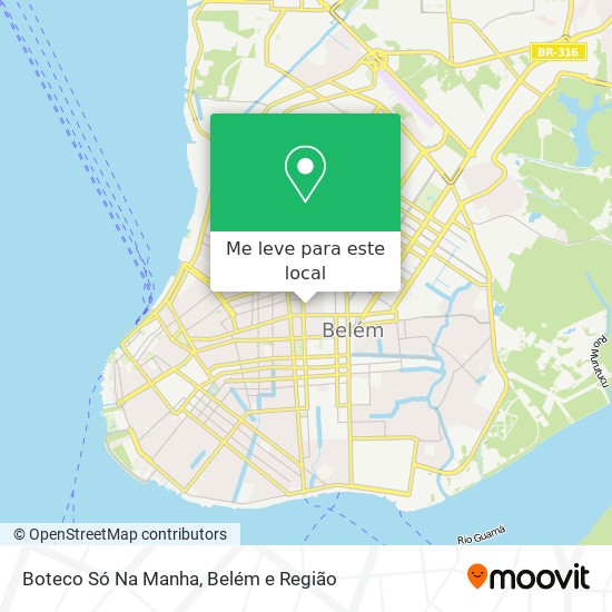 Boteco Só Na Manha mapa