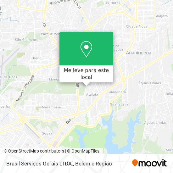 Brasil Serviços Gerais LTDA. mapa