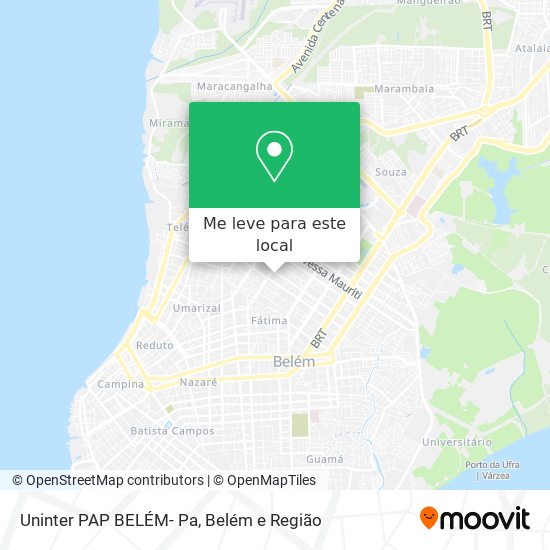 Uninter PAP BELÉM- Pa mapa