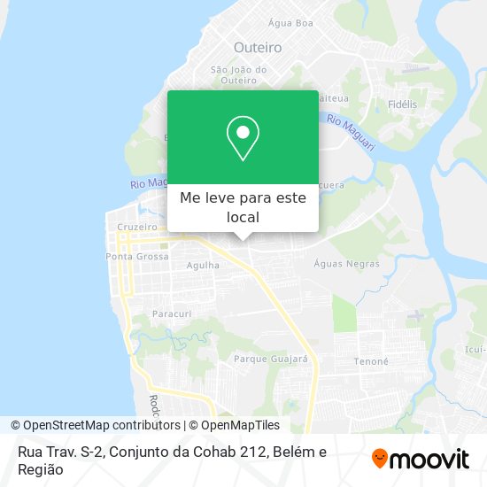 Rua Trav. S-2, Conjunto da Cohab 212 mapa